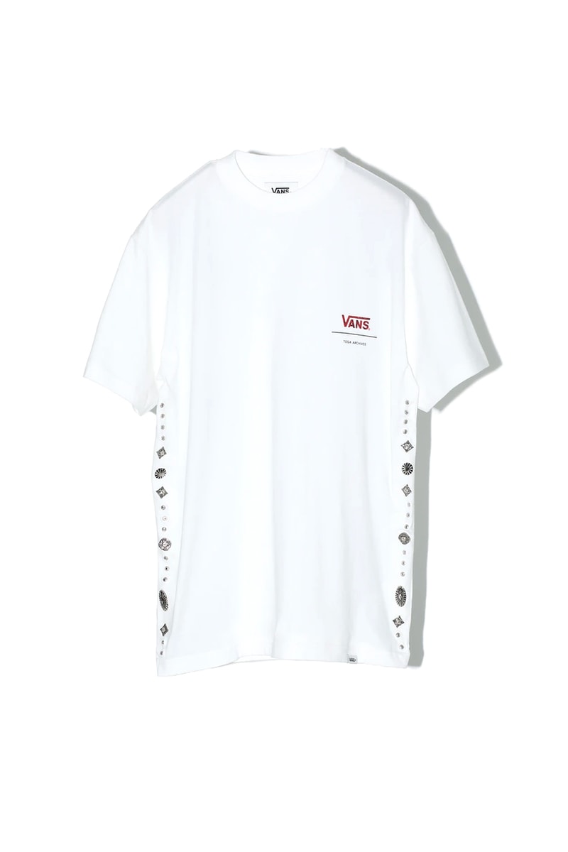 Vans Japan TOGA Authentic Metal Stud menswear streetwear spring summer 2020 collection footwear sneakers trainers runners shoes t shirts black red