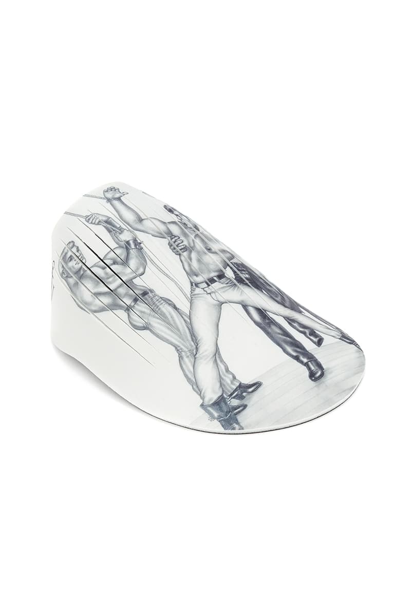 Tom of Finland Foundation x JW Anderson Capsule Collection LGBTQIA+ Pride Month Tote Bag Visor Pierced Penis Keyring Erotic Homoerotic Touko Valio Laaksonen Finnish Artist