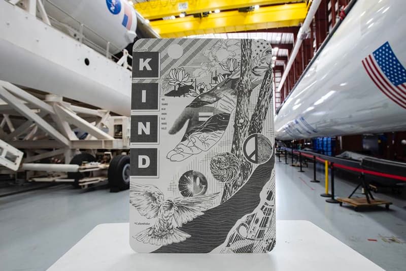 Tristan Eaton Indestructible Artwork SpaceX Crew Dragon elon musk nasa international space station iss 