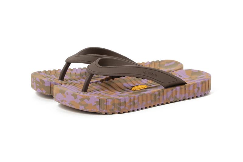 ts(s) x Suicoke Von Sandal SS20 Flip-Flop Collaboration spring summer 2020 vibram camouflage pattern print japan release date info buy 