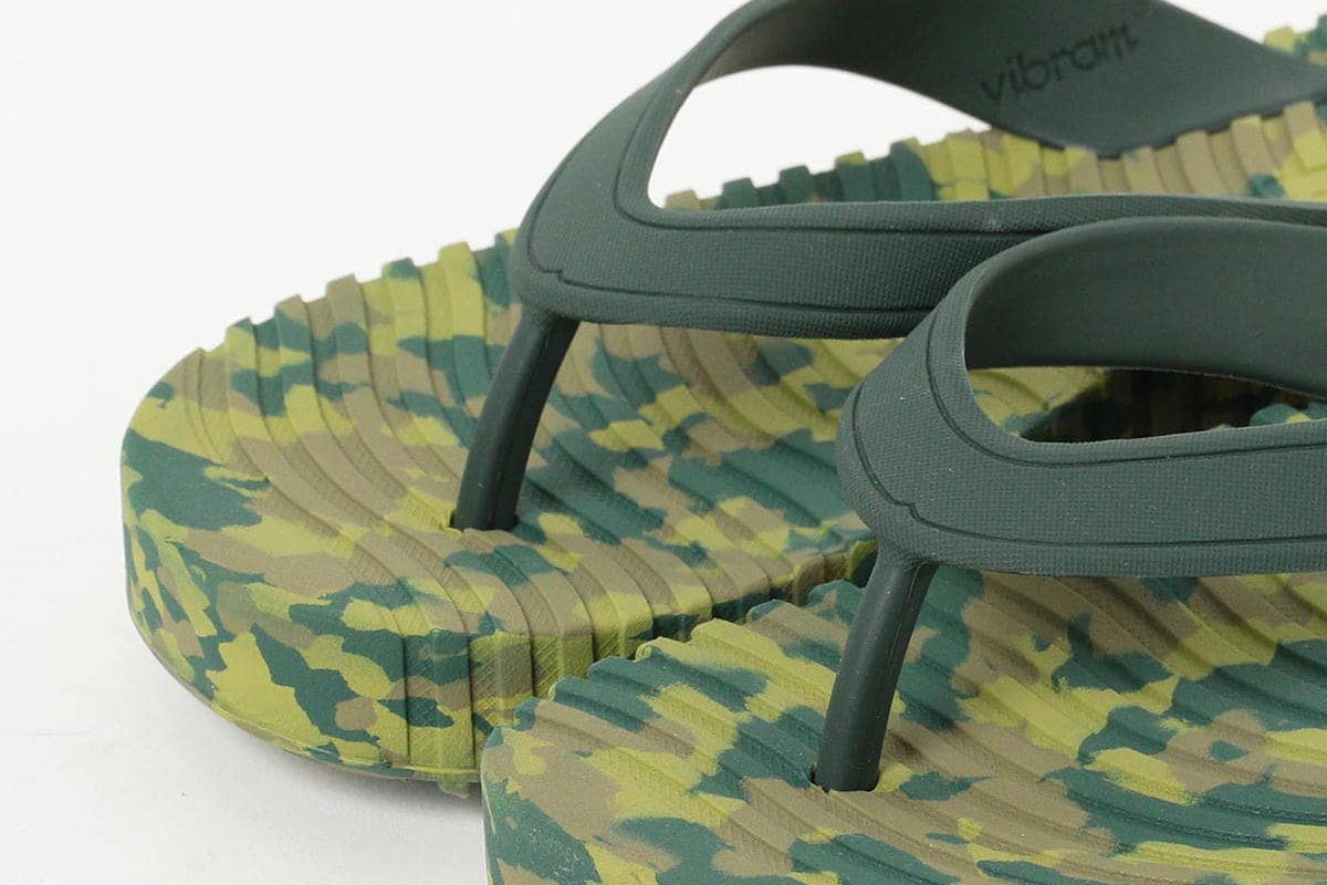 ts(s) x Suicoke Von Sandal SS20 Flip-Flop Collaboration spring summer 2020 vibram camouflage pattern print japan release date info buy 