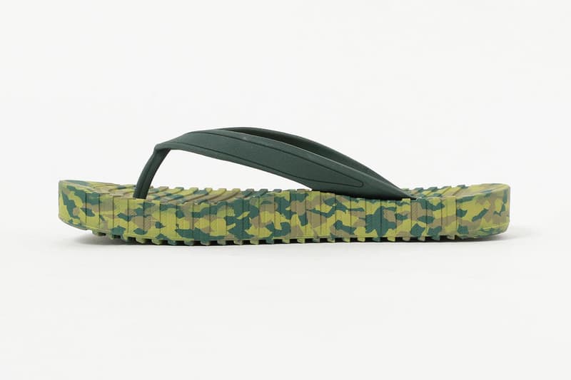 ts(s) x Suicoke Von Sandal SS20 Flip-Flop Collaboration spring summer 2020 vibram camouflage pattern print japan release date info buy 