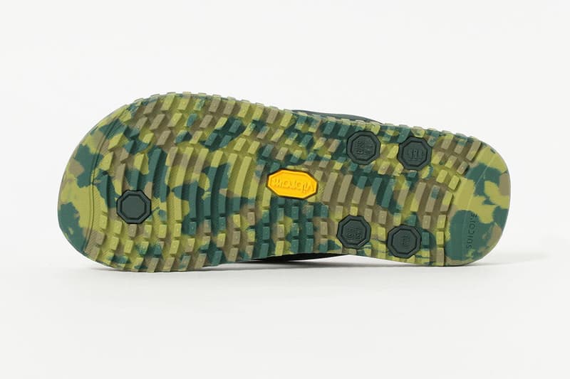 ts(s) x Suicoke Von Sandal SS20 Flip-Flop Collaboration spring summer 2020 vibram camouflage pattern print japan release date info buy 