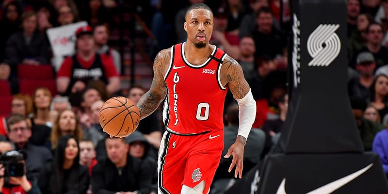 damian lillard basketball jersey