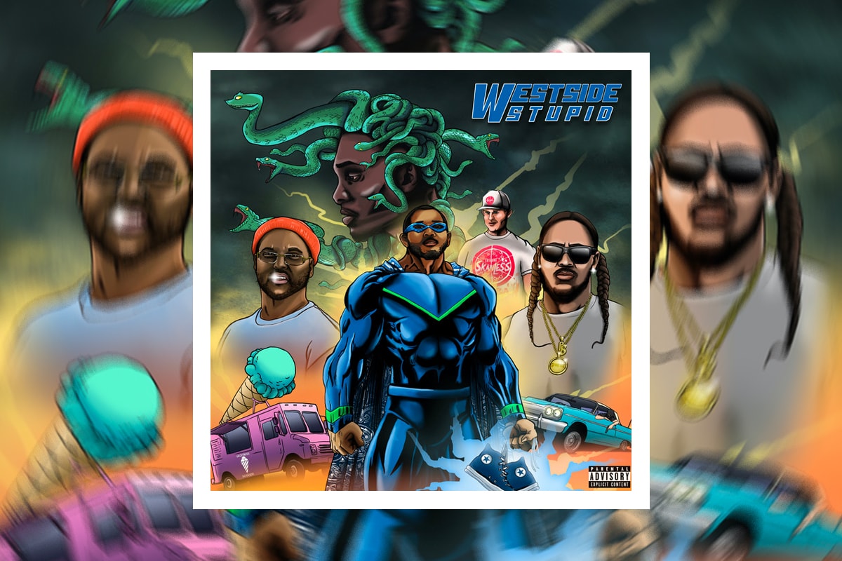 Uce Lee x T.F "Westside Stupid" Feat. ScHoolboy Q Single Stream hip-hop west coast 