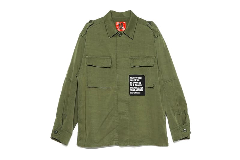 Mars89 UNDERCOVER 2020 Capsule menswear streetwear spring summer collection lineup military field jacket pants bermuda pants bdu graphic t shirts tees long sleeves