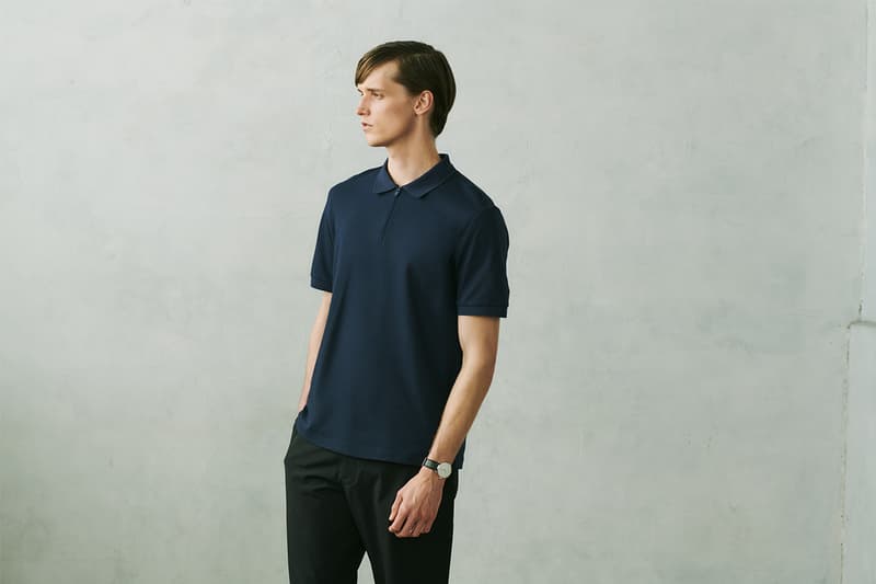 UNIQLO Theory Spring Summer 2020 Capsule menswear streetwear womenswear collection lookbook fast fashion minimalism nuanced subtle sartorial polo shirt trousers