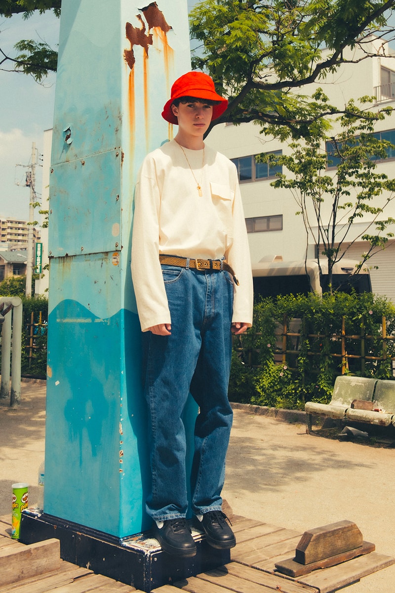 UNITED ARROWS SONS Spring Summer 2020 Lookbook menswear streetwear collection capsule japanese label t shirt tees pants khaki polo oversized denim pants