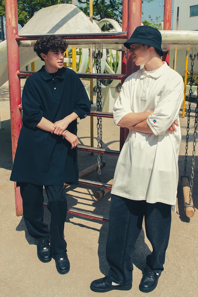 UNITED ARROWS SONS Spring Summer 2020 Lookbook menswear streetwear collection capsule japanese label t shirt tees pants khaki polo oversized denim pants