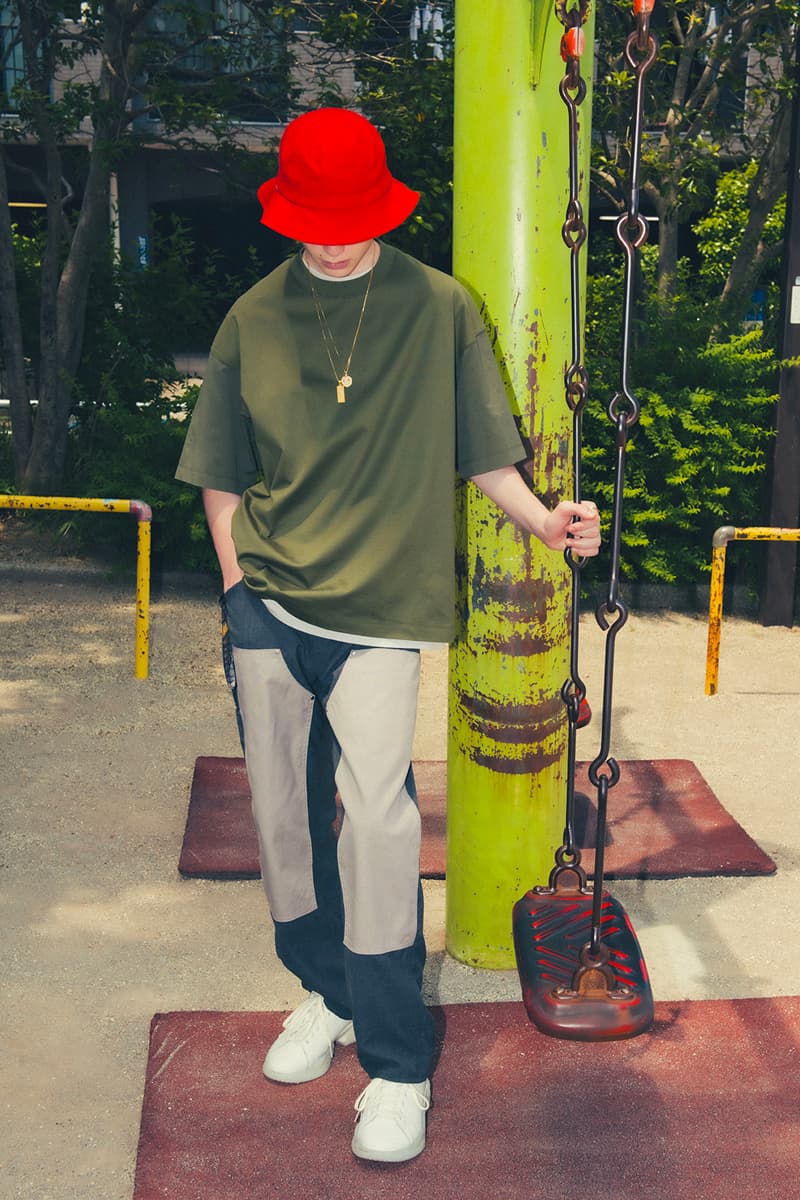 UNITED ARROWS SONS Spring Summer 2020 Lookbook menswear streetwear collection capsule japanese label t shirt tees pants khaki polo oversized denim pants