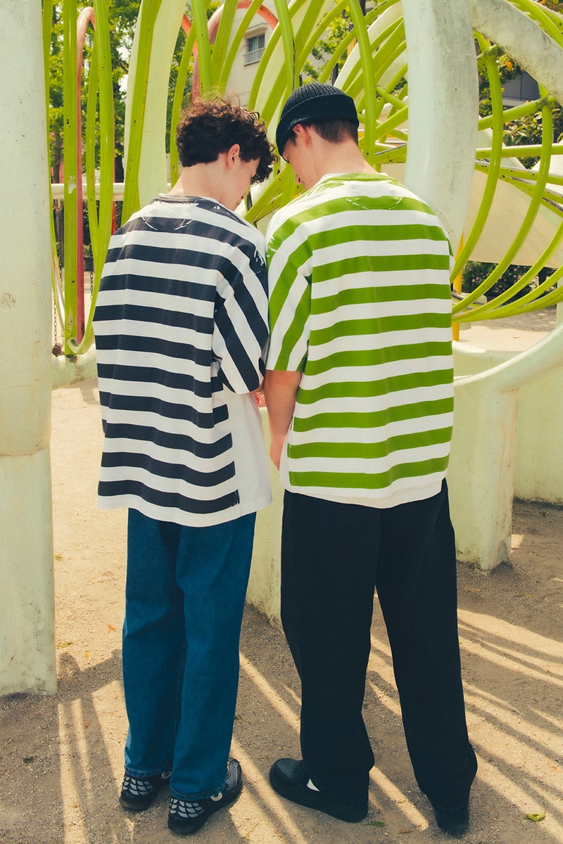 UNITED ARROWS SONS Spring Summer 2020 Lookbook menswear streetwear collection capsule japanese label t shirt tees pants khaki polo oversized denim pants