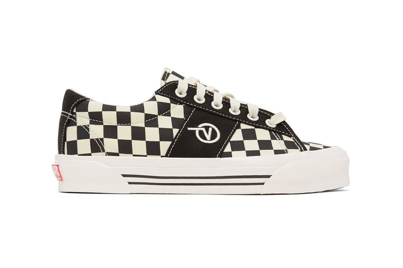 Vans Black White Check OG Sid Chukka lx Sneakers Release 202739M237011 202739M236007 ssense