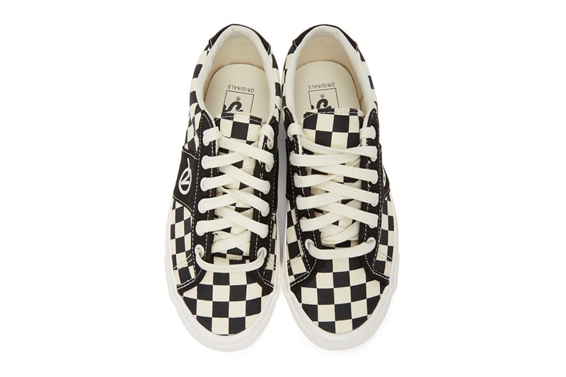 Vans Black White Check OG Sid Chukka lx Sneakers Release 202739M237011 202739M236007 ssense
