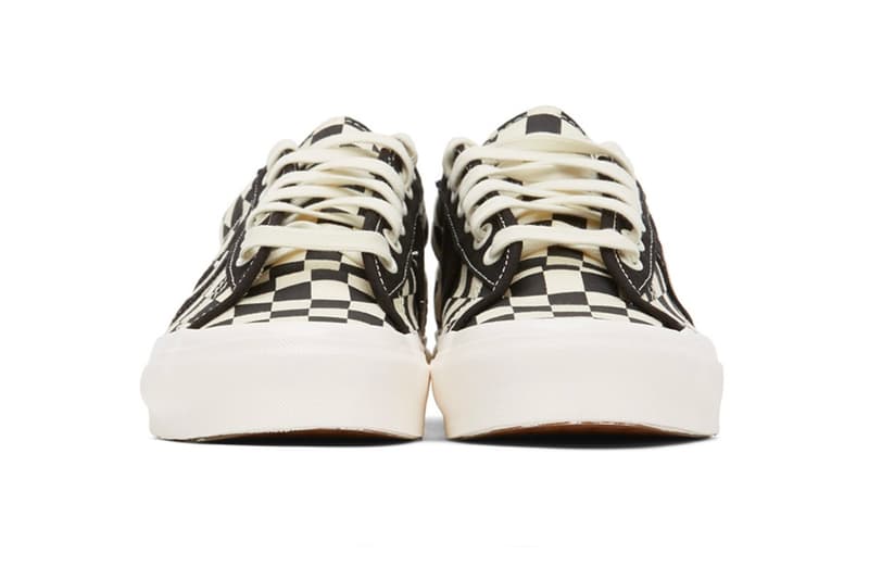 Vans Black White Check OG Sid Chukka lx Sneakers Release 202739M237011 202739M236007 ssense