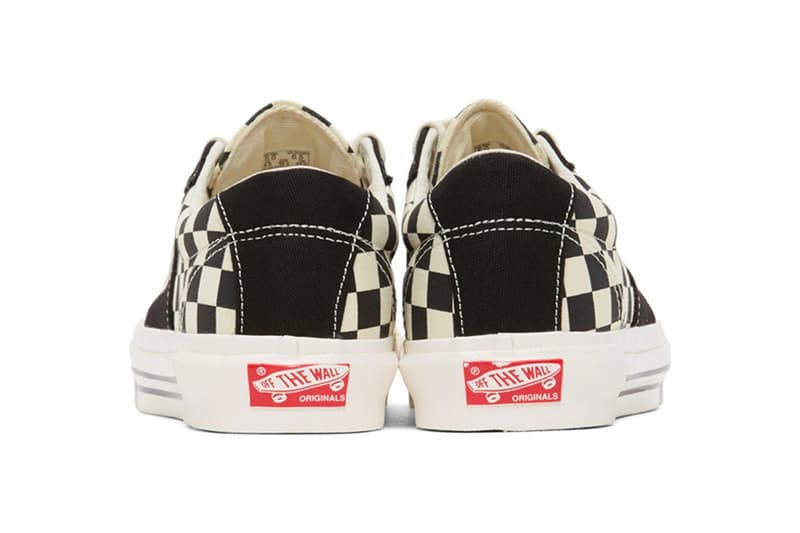 Vans Black White Check OG Sid Chukka lx Sneakers Release 202739M237011 202739M236007 ssense