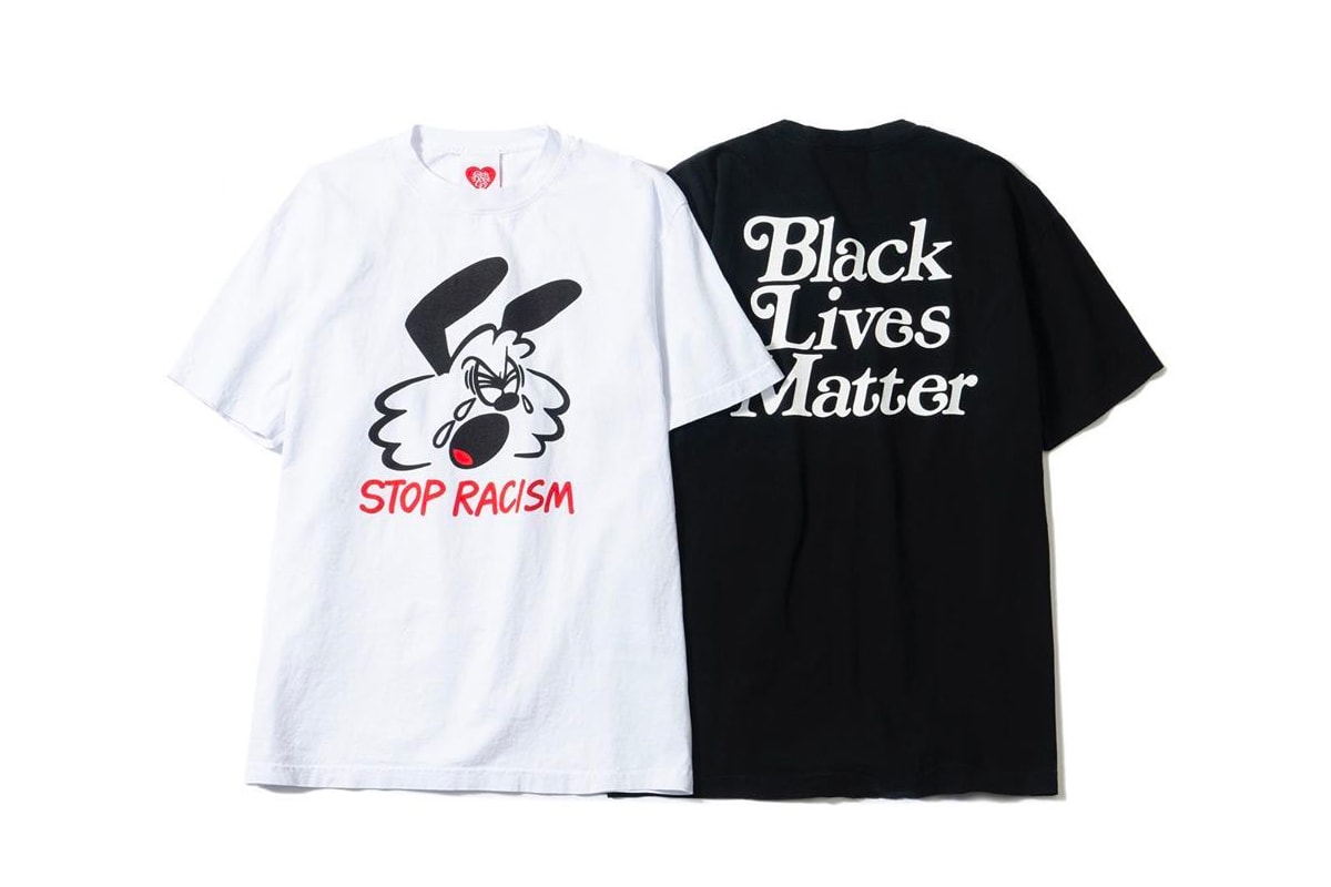 Verdy Girls Don't Cry #BlackLivesMatter T-shirts Release Info Buy Price Black White