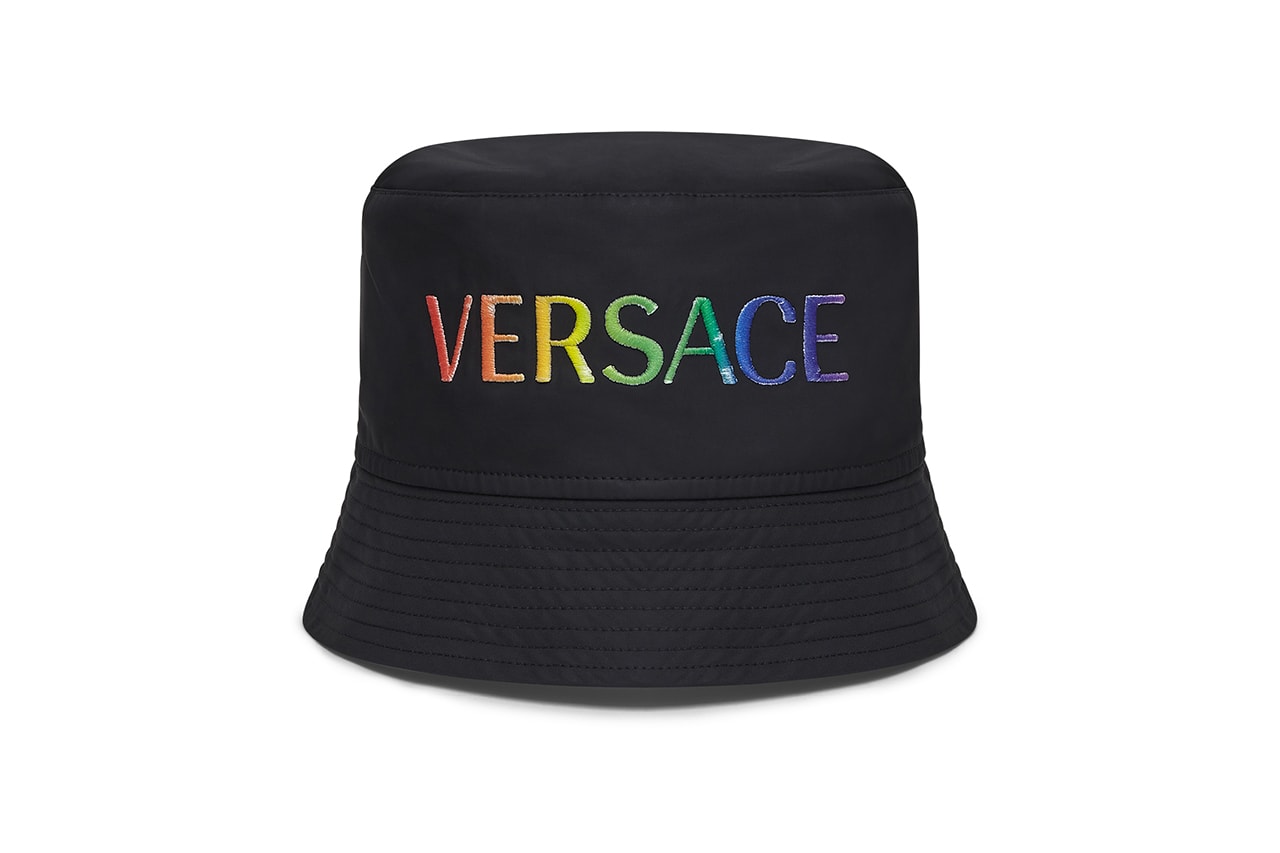 Versace is Celebrating Pride With A Rainbow Sports Bra, Jockstraps, Pool  Slides & More