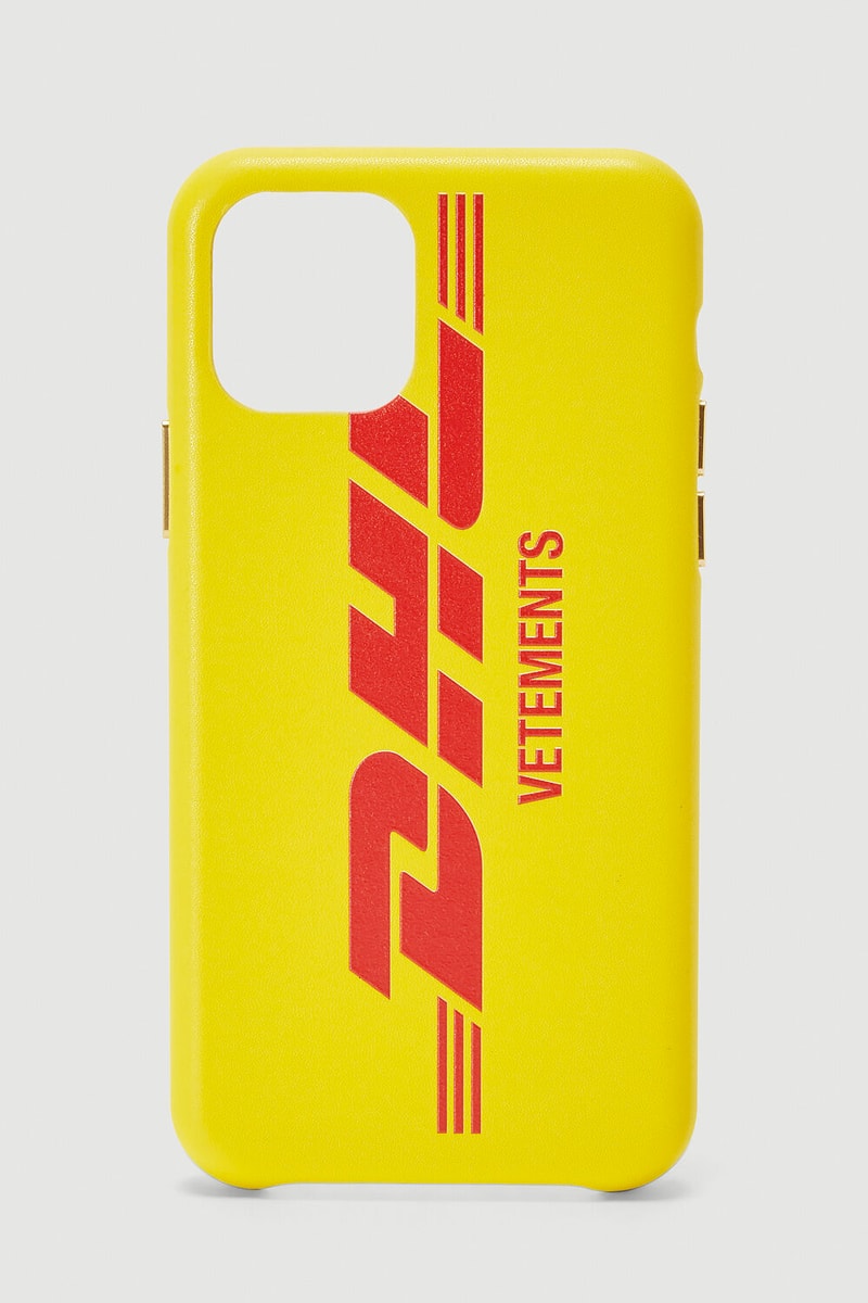 Vetements x DHL Apple iPhone 11 Case Release Info red yellow 2017 2018 