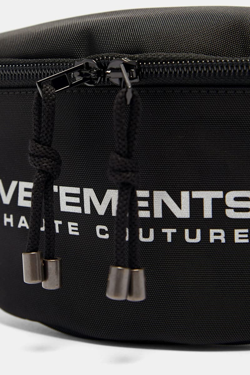 Vetements Reflector Haute Couture-print nylon Anarchy embroidered-logo belt bag MatchesFashion.Com Guram Gvasalia Bum Bags 1369912 1369913