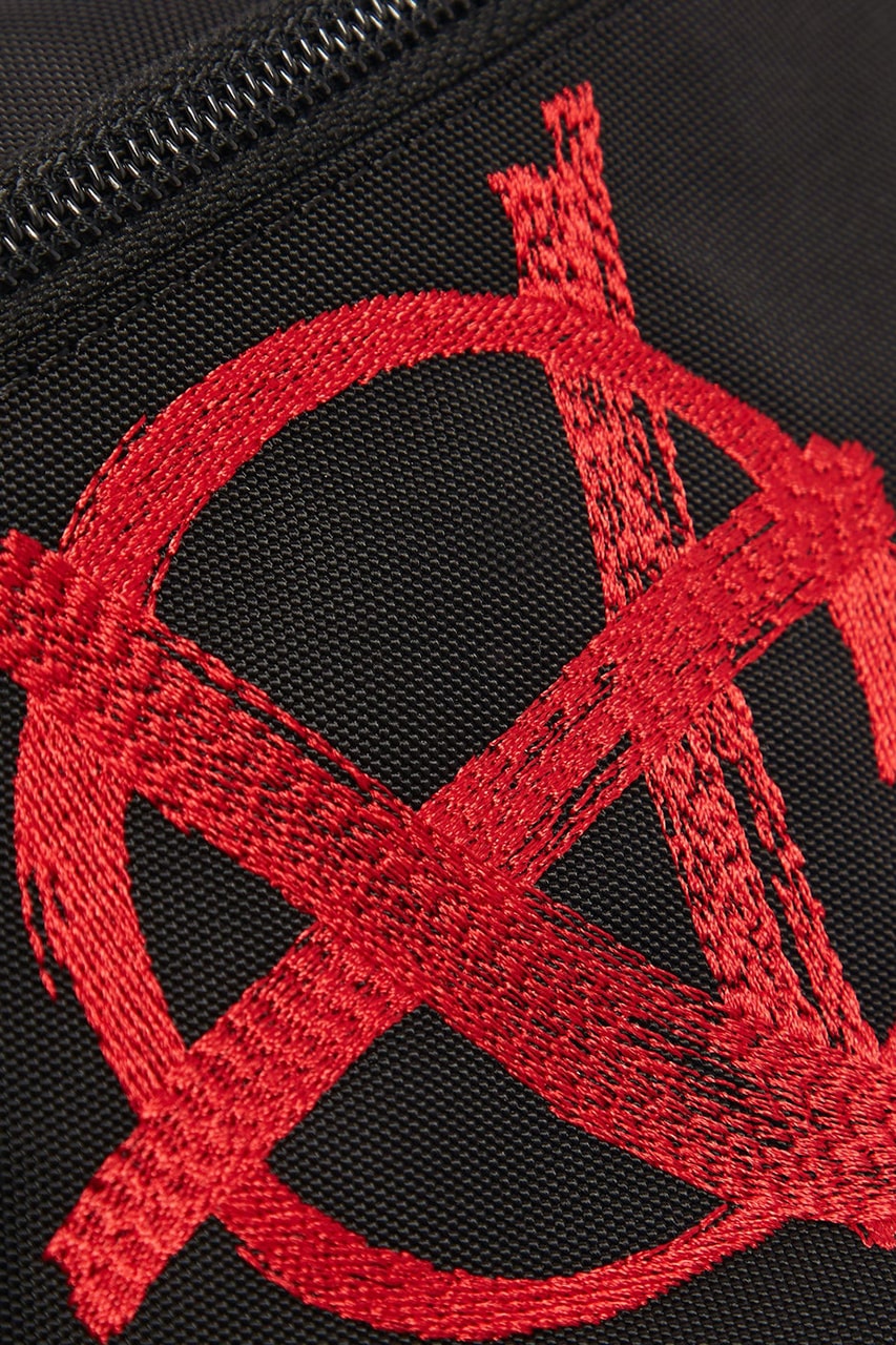 Vetements Reflector Haute Couture-print nylon Anarchy embroidered-logo belt bag MatchesFashion.Com Guram Gvasalia Bum Bags 1369912 1369913 