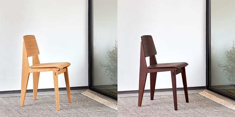 jean prouve wood chair