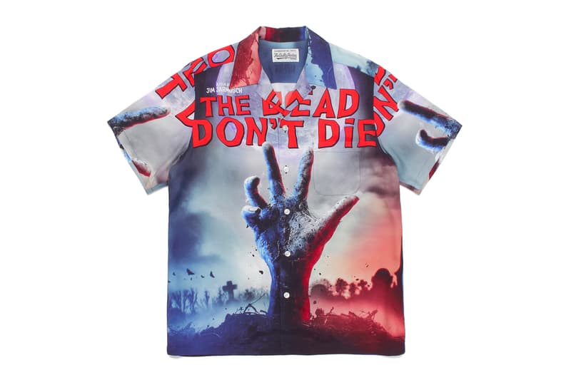 JIM JARMUSCH WACKO MARIA THE DEAD DONT DIE Capsule collection menswear streetwear spring summer 2020 project movie films tokyo japanese Hawaiian Shirt