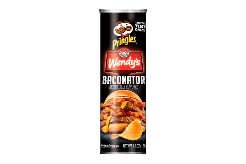 Wendy's and Pringles Come Together For Baconator Flavored Chips