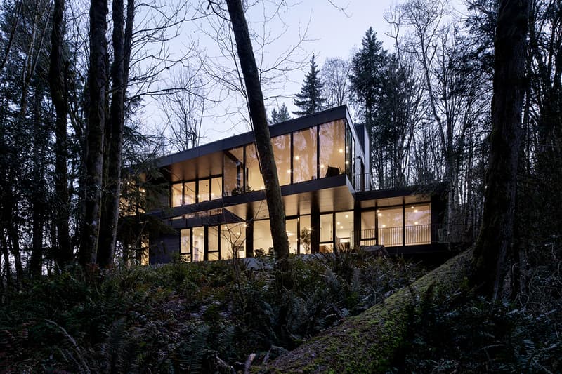 William / Kaven Architecture's Royal House Sits Elevated in Portland’s Forest Park luxury homes design projects nature 