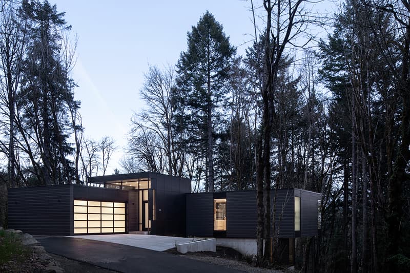 William / Kaven Architecture's Royal House Sits Elevated in Portland’s Forest Park luxury homes design projects nature 