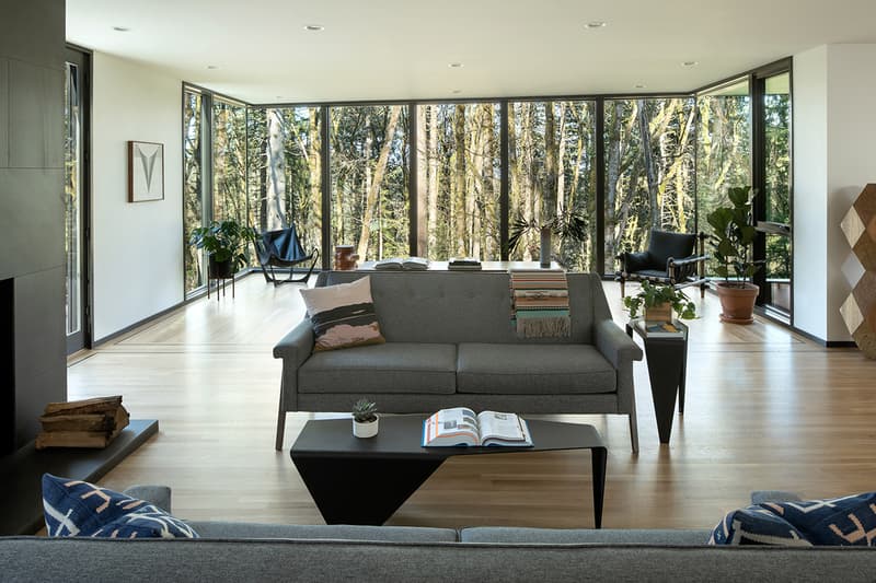 William / Kaven Architecture's Royal House Sits Elevated in Portland’s Forest Park luxury homes design projects nature