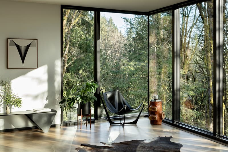 William / Kaven Architecture's Royal House Sits Elevated in Portland’s Forest Park luxury homes design projects nature