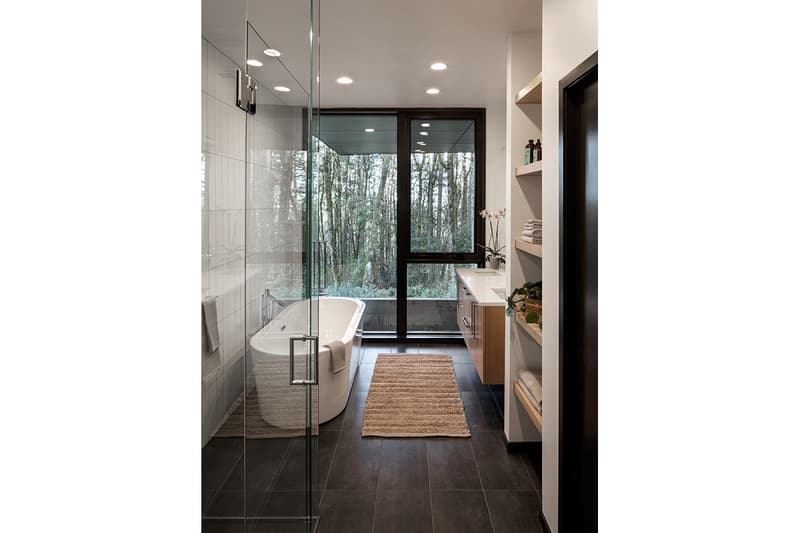 William / Kaven Architecture's Royal House Sits Elevated in Portland’s Forest Park luxury homes design projects nature