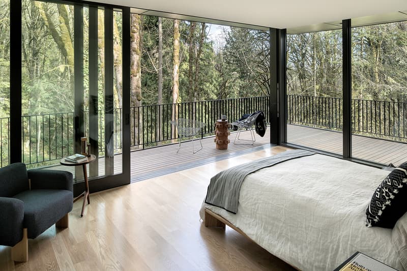 William / Kaven Architecture's Royal House Sits Elevated in Portland’s Forest Park luxury homes design projects nature