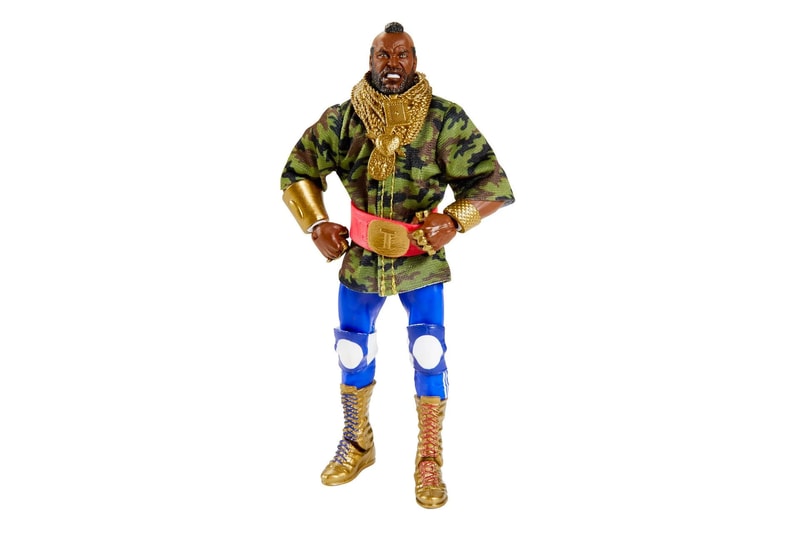 WWE Mr. T Elite Mattel Action Figure  2020 san Diego Comic Con A-Team WWF WWE wrestling action figures toys 