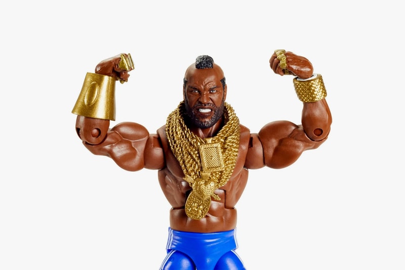 WWE Mr. T Elite Mattel Action Figure  2020 san Diego Comic Con A-Team WWF WWE wrestling action figures toys 