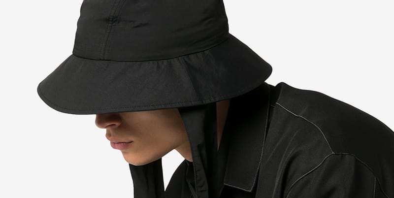 y3 bucket hat black