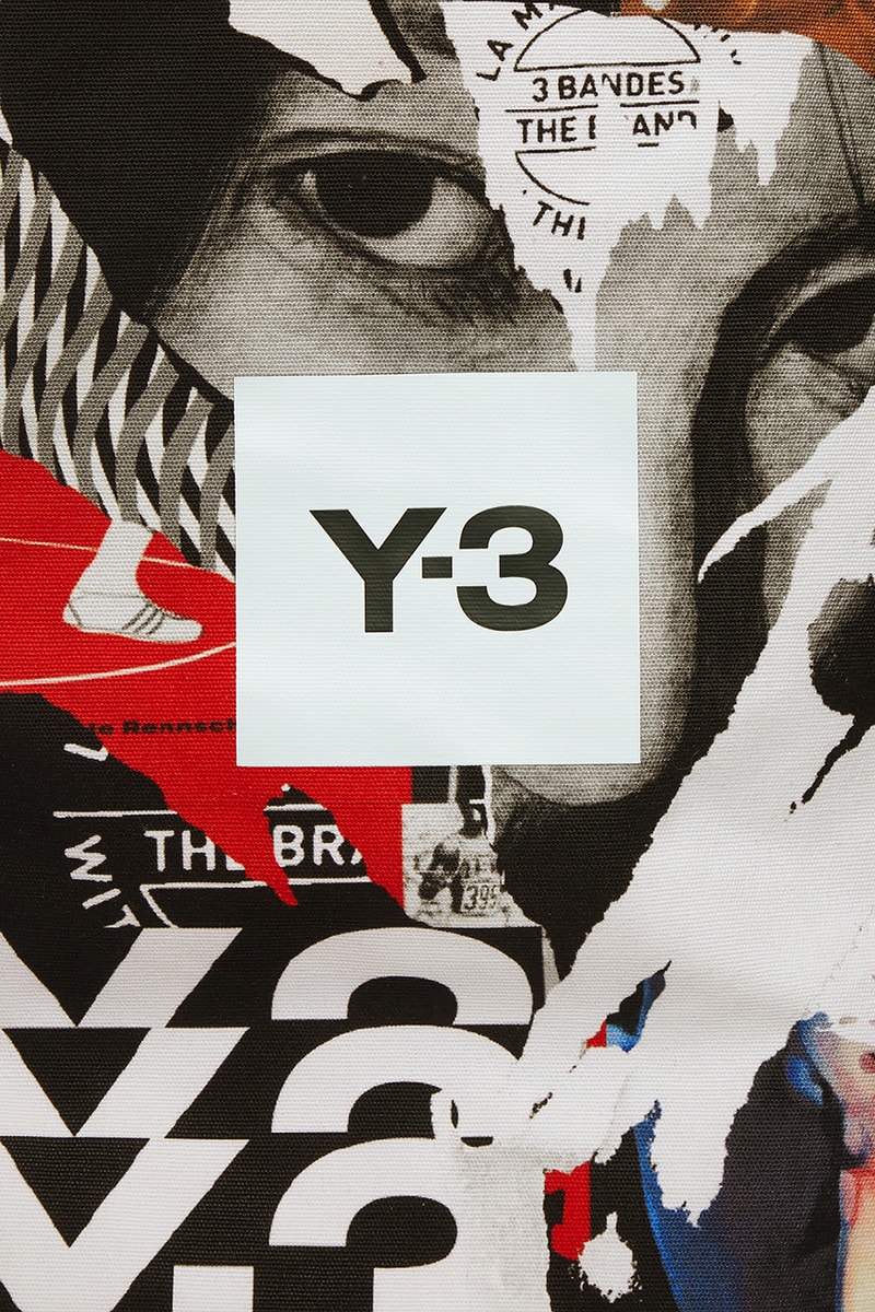 Y-3 Graphic Tote Bag in White Pre-Order September 2020 Shipping Release Information Closer Look Totes Bags LN-CC Designer Carrying Option Shoulder Laptop Large adidas The Brand With the Three Stripes