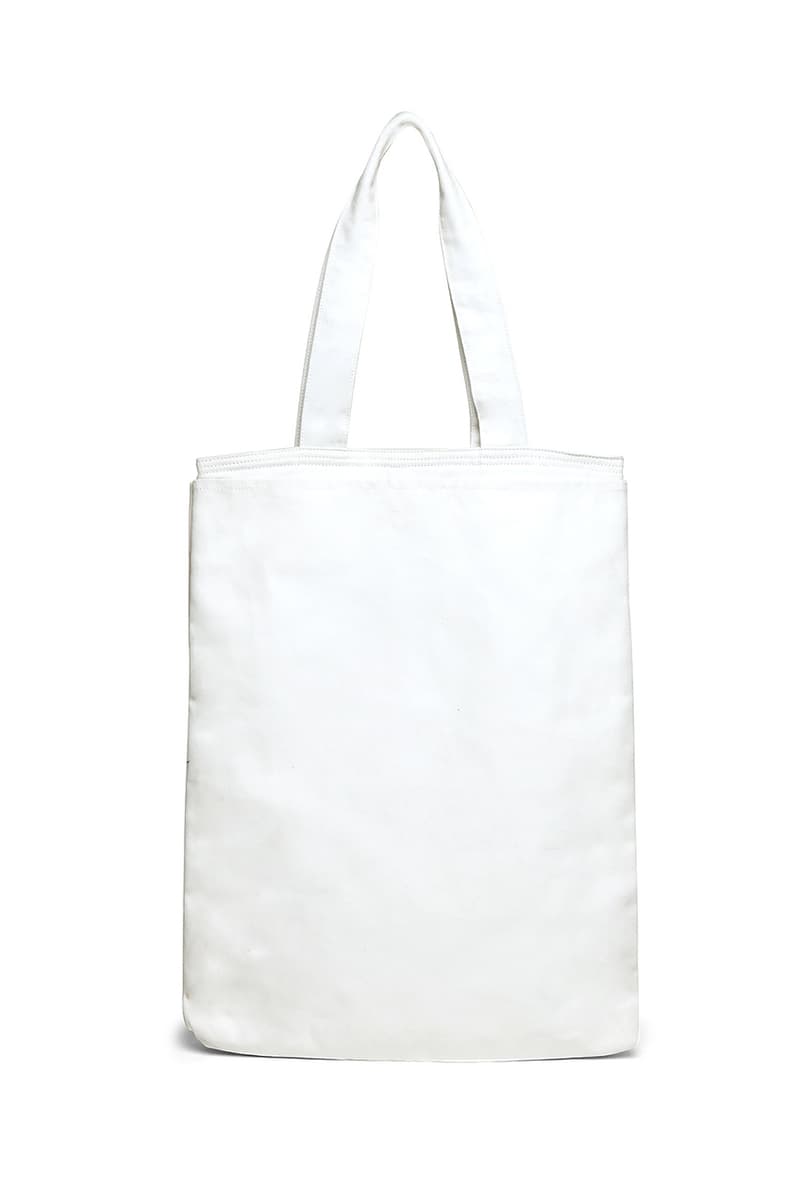 Y-3 Graphic Tote Bag in White Pre-Order September 2020 Shipping Release Information Closer Look Totes Bags LN-CC Designer Carrying Option Shoulder Laptop Large adidas The Brand With the Three Stripes