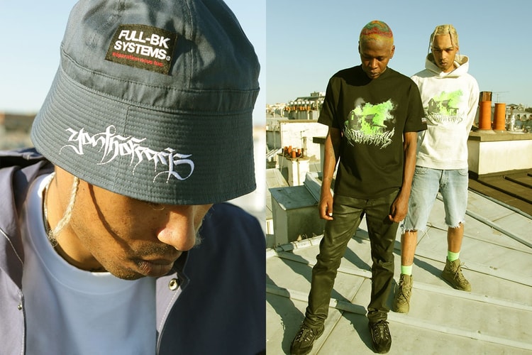 YOUTH OF PARIS and FULL-BK Yield Vivid Graffiti Prints in New Capsule