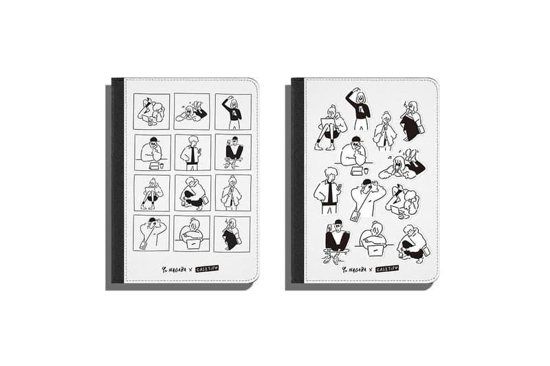 CASETiFY Signs Yu Nagaba Quirky Illustrations drawings depictions iphone case airpod accessories macbook stickers wireless chargers