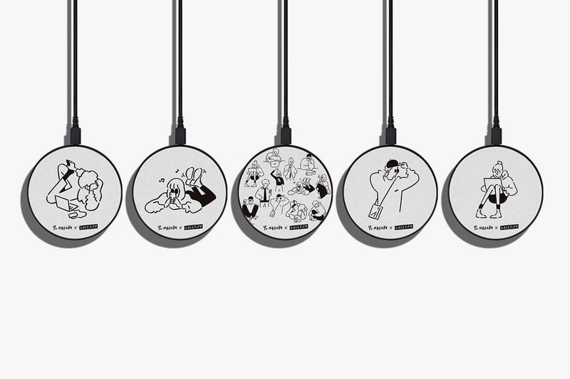CASETiFY Signs Yu Nagaba Quirky Illustrations drawings depictions iphone case airpod accessories macbook stickers wireless chargers 