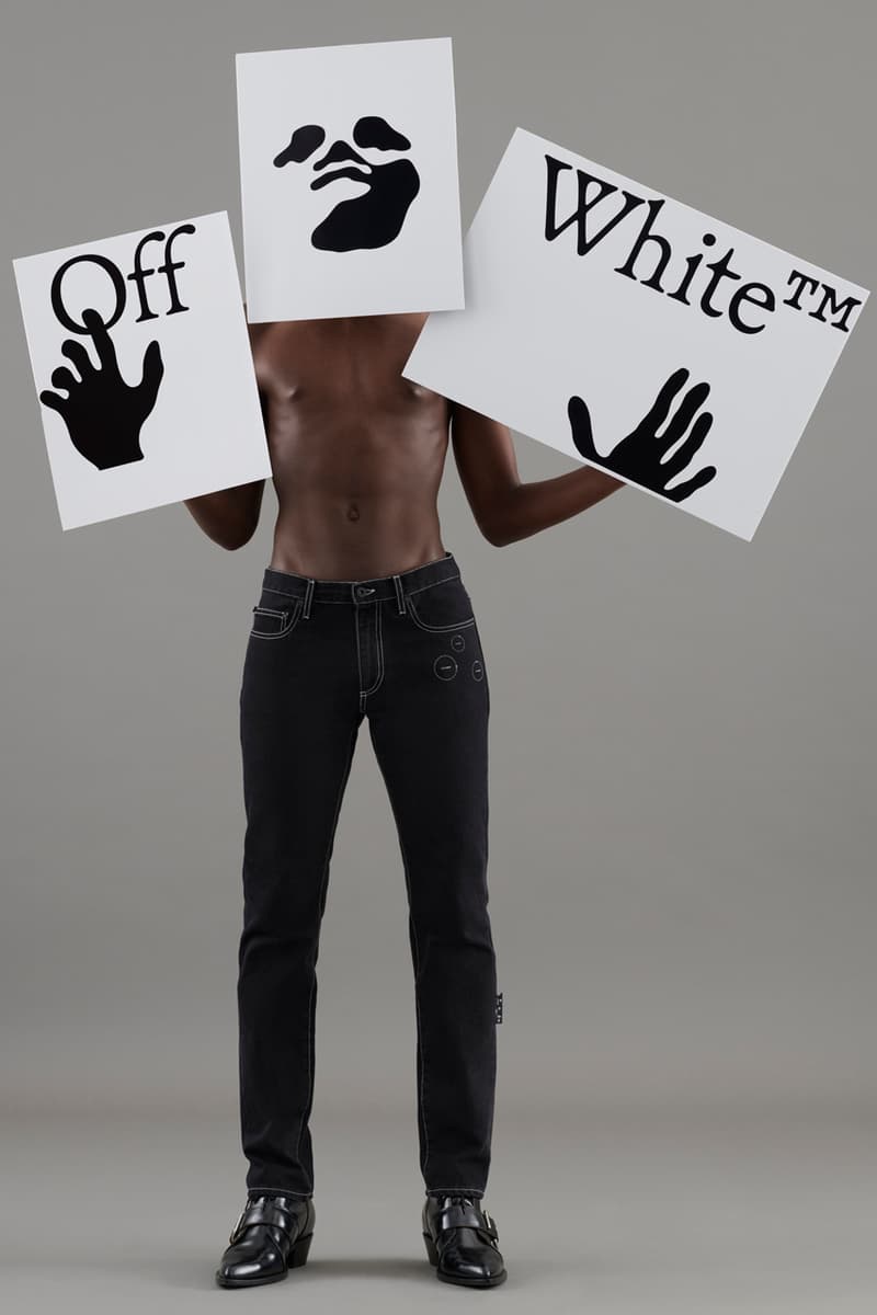 Off-White™ Spring/Summer 2021 Men's Pre-Collection "What Stars Are You Under?" Lookbook Pointy Toe Boots Glow Sneakers Accessories Virgil Ablol Streetwear Luxury Hype Heat Clothing Tailoring
