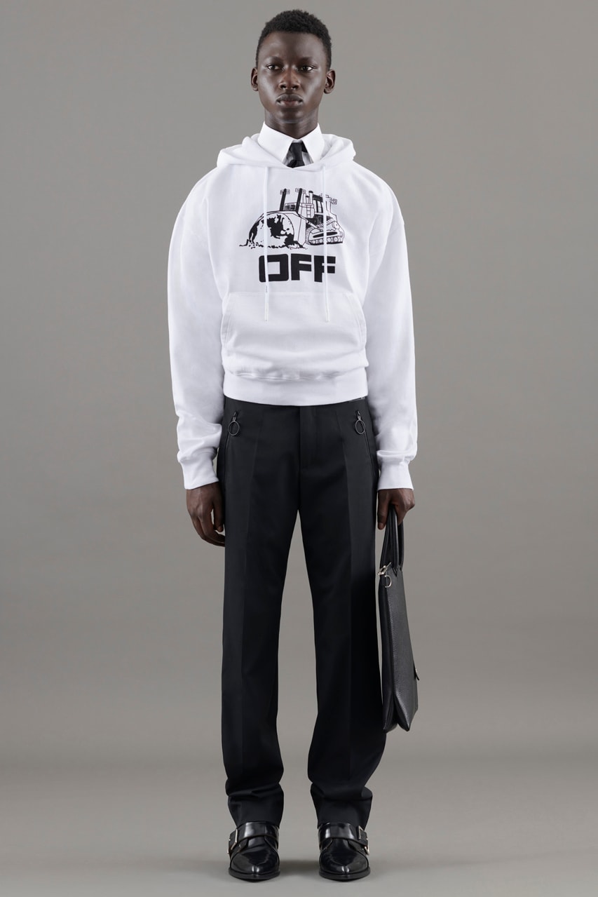 Off-White™ Spring/Summer 2021 Men's Pre-Collection "What Stars Are You Under?" Lookbook Pointy Toe Boots Glow Sneakers Accessories Virgil Ablol Streetwear Luxury Hype Heat Clothing Tailoring