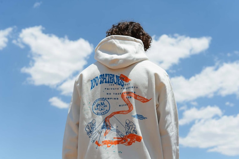 100 Thieves No Camping Collection Lookbook