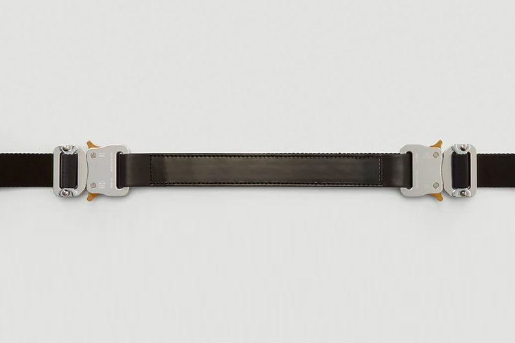 1017 ALYX 9SM Drops Double-Buckle Rollercoaster Belt