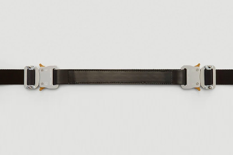 1017 ALYX 9SM Double Buckle Rollercoaster Belt menswear streetwear spring summer 2020 collection ss20 matthew m williams accessories