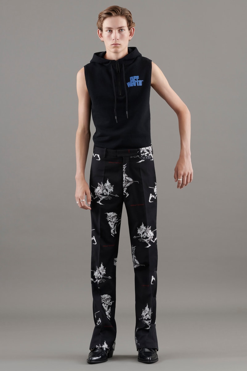 Off-White™ Spring/Summer 2021 Men's Pre-Collection "What Stars Are You Under?" Lookbook Pointy Toe Boots Glow Sneakers Accessories Virgil Ablol Streetwear Luxury Hype Heat Clothing Tailoring