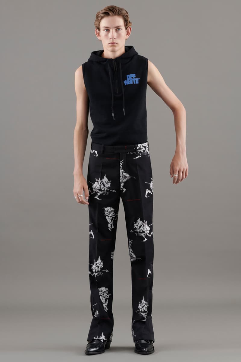 Off-White™ Spring/Summer 2021 Men's Pre-Collection "What Stars Are You Under?" Lookbook Pointy Toe Boots Glow Sneakers Accessories Virgil Ablol Streetwear Luxury Hype Heat Clothing Tailoring