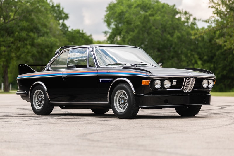 1972 BMW 3.0 CSL 3.5L 5-Speed Bring a Trailer Auction Classic German Car Batmobile Cars Vintage Sportscar Decal 169 Limited Edition 