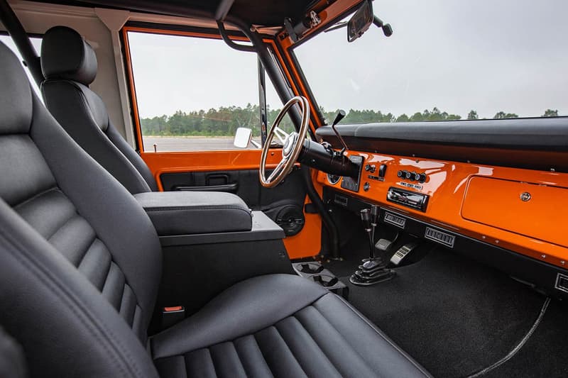 1974 Ford Bronco For Sale Auction SUV Classic Car 4x4 Velocity 5.0 Liter Coyote Crate Engine Wilwood Custom Orange Body Kit Custom Built Vintage $300,000 USD